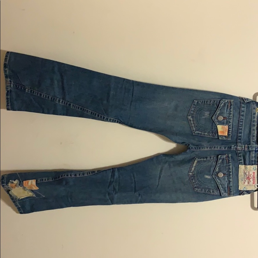 True Religion patch work jeans - Picture 7 of 7